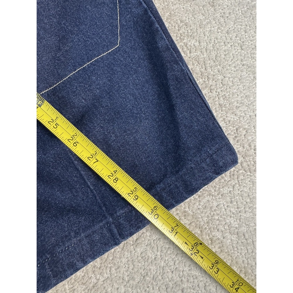 Marithe Francois Girbaud Pants Mens 40 Denim Carpenter Utility Cargo Workwear - Picture 8 of 11